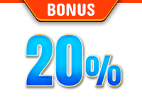 bonus 20%